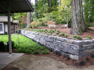 Lake Oswego, Oregon Stone Wall